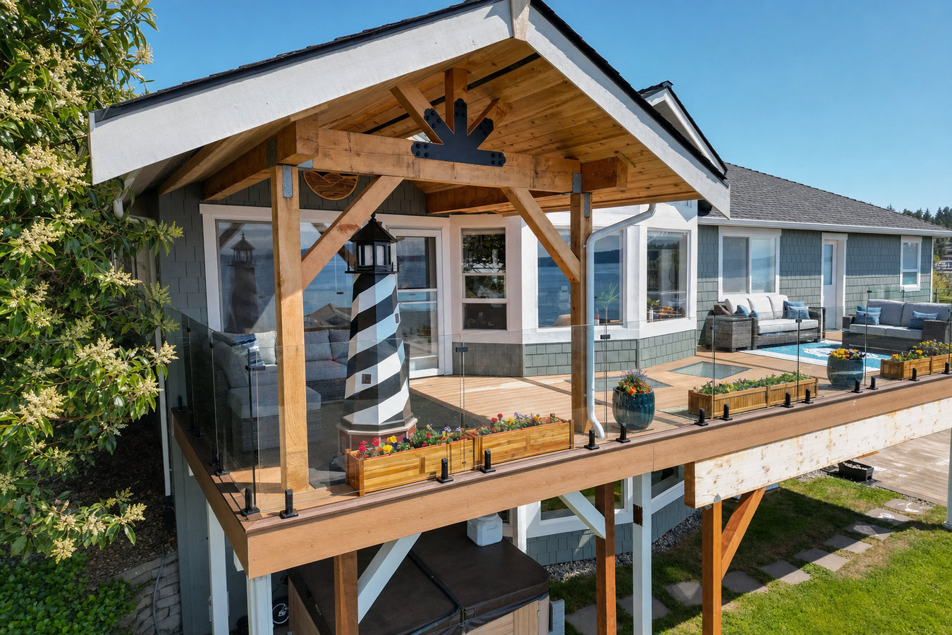Covered decks and patio covers